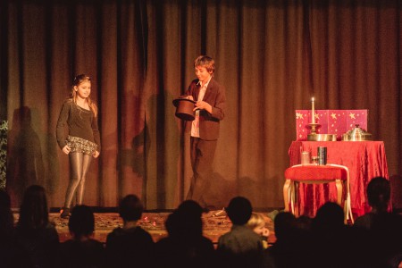 Junior Show beim magischen Event